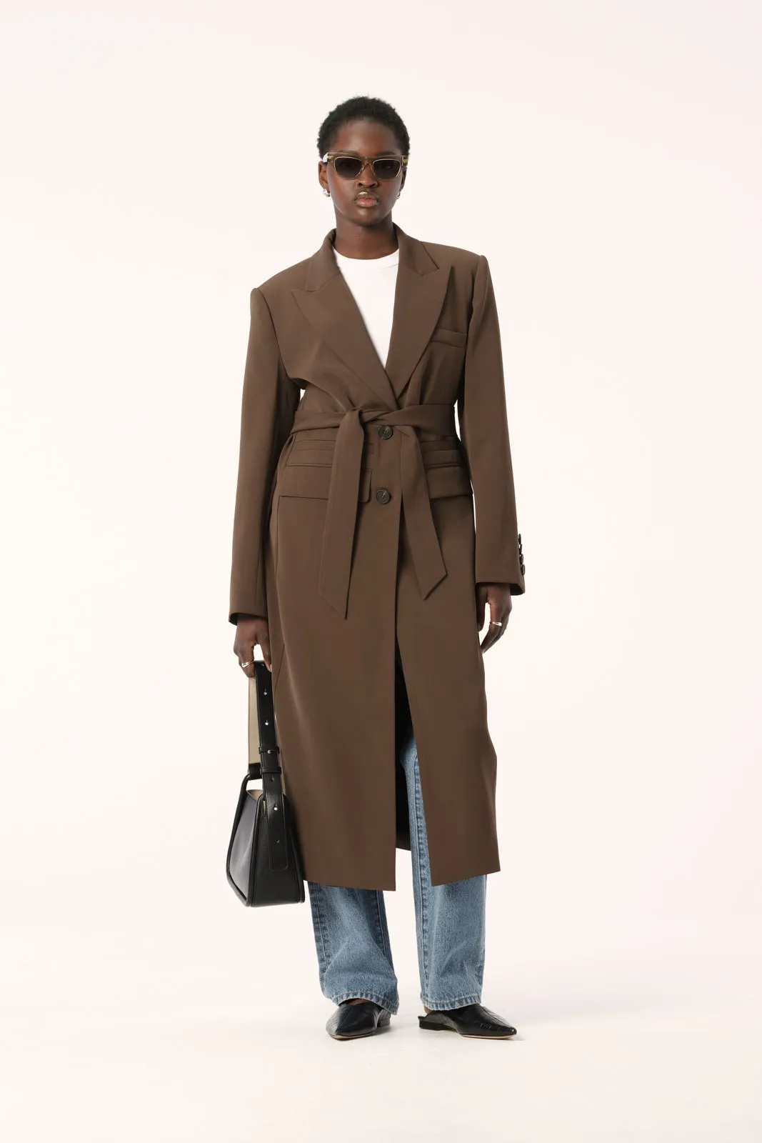 Amaya Coat Chocolate