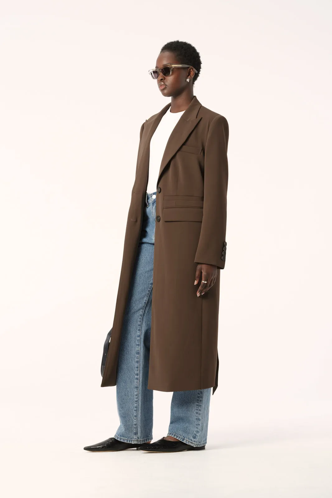 Amaya Coat Chocolate