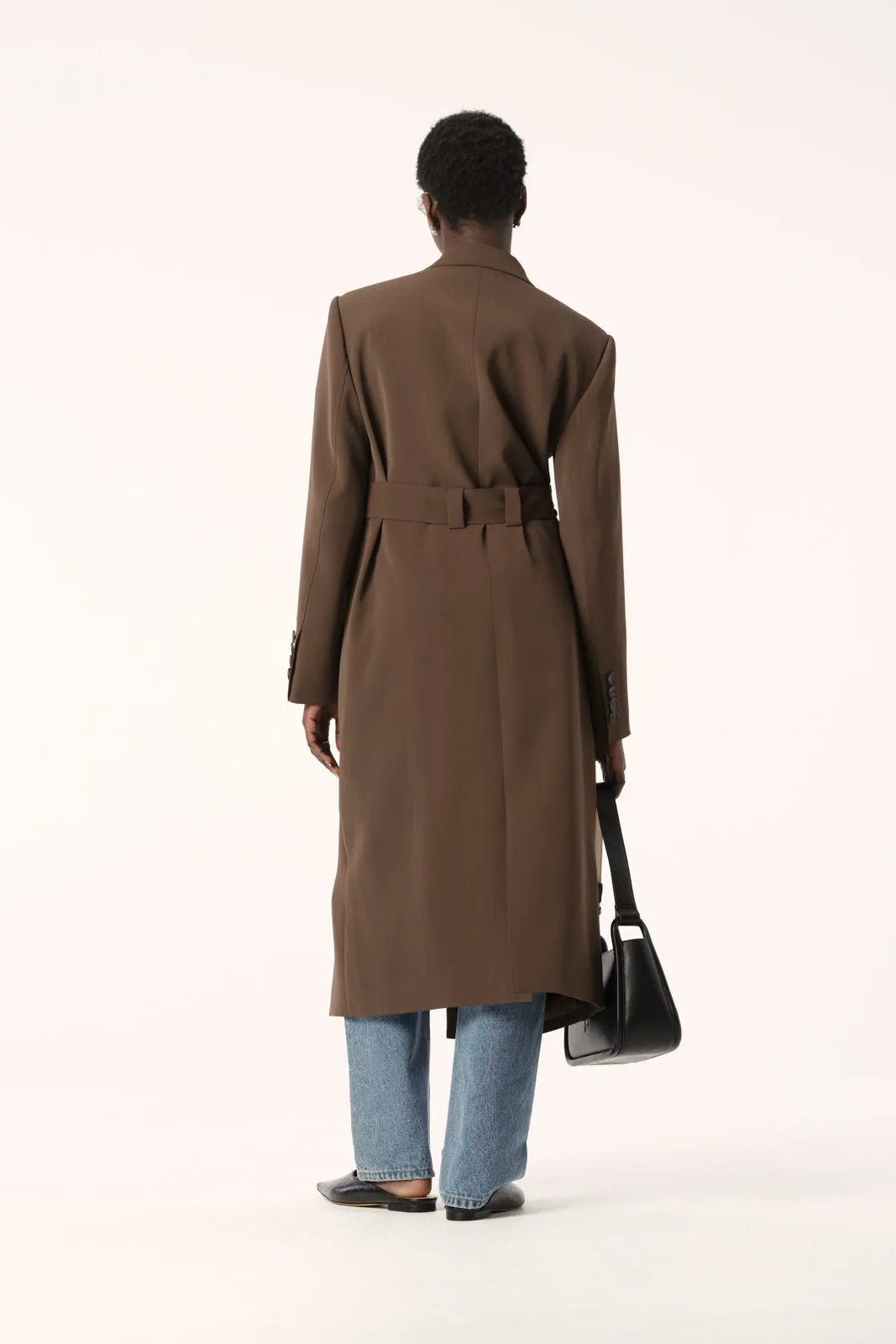 Amaya Coat Chocolate