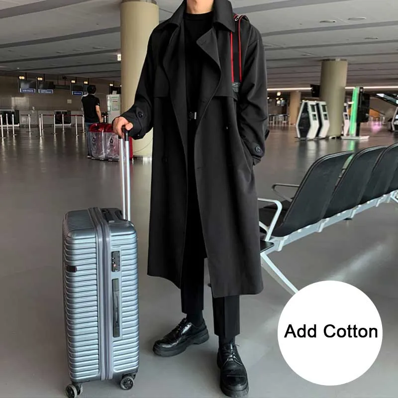 Autumn Mid-length Loose Casual Trench Coat