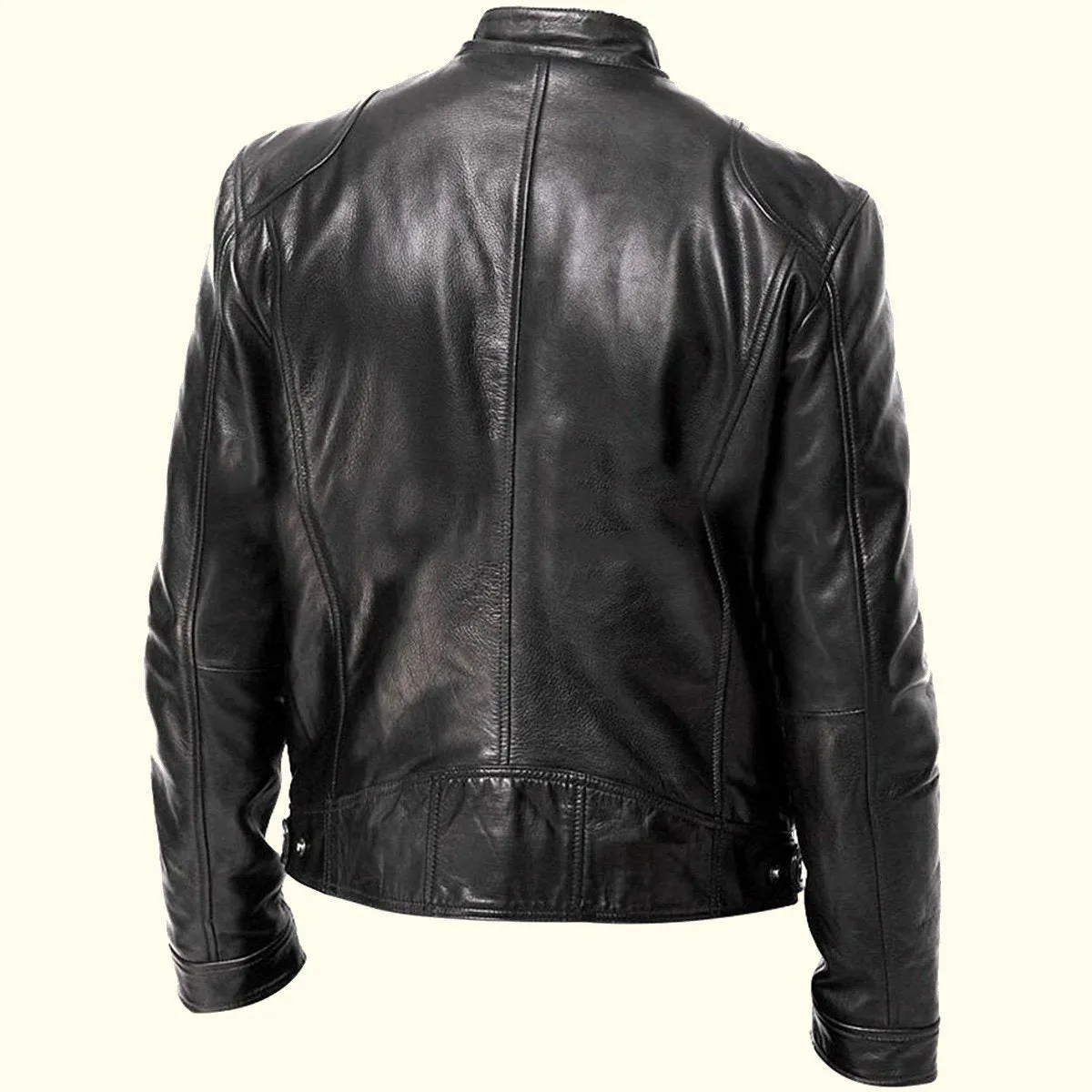 Black Moto Leather Jacket