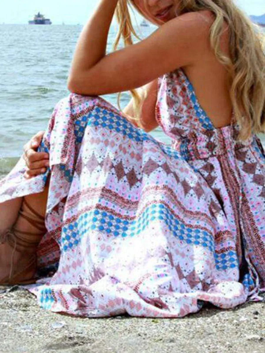 Bohemian Print Dress