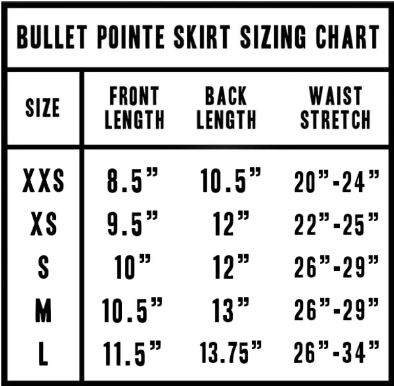 Bullet Pointe | Ballet Skirt | Plum