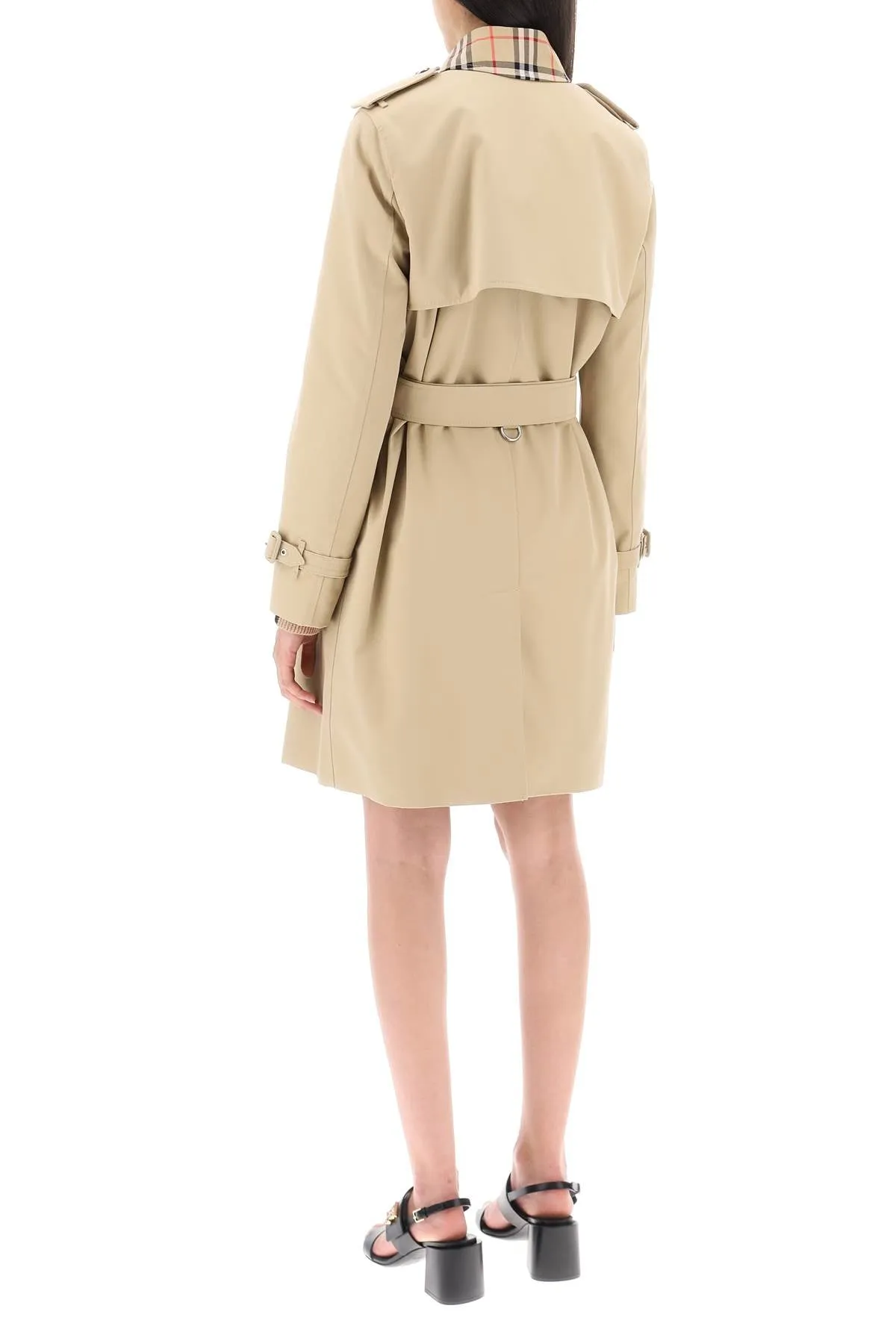 Burberry Montrose Double-Breasted Trench Coat (Size - 10)