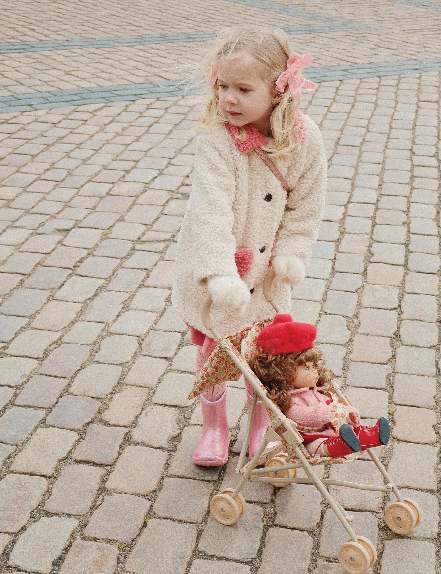 Calin Coat in Antique White