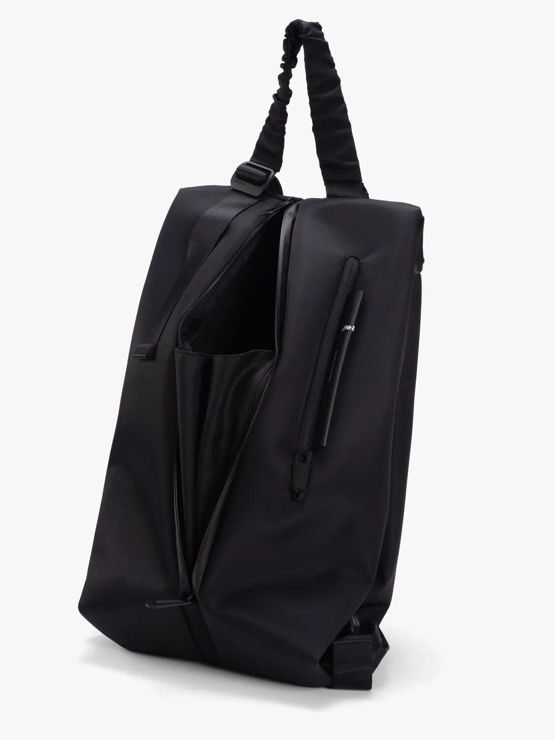 Dala Sleek Nylon Black Backpack