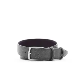 Elliot Rhodes Textured Belt in Black