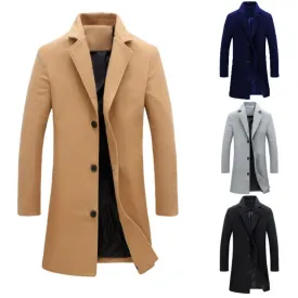 Funki Buys | Jackets | Men's Lightweight, Slim Fit Trench Coat