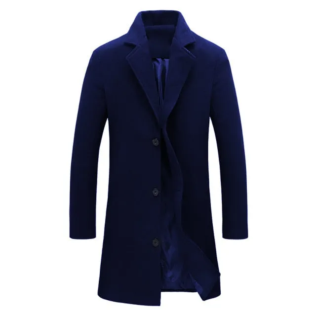 Funki Buys | Jackets | Men's Lightweight, Slim Fit Trench Coat