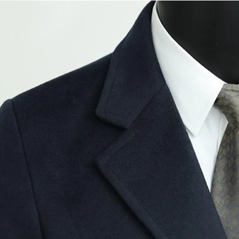 Funki Buys | Jackets | Men's Premium Wool Blend Tailored Coats