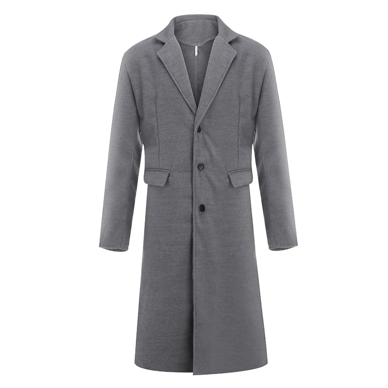 Funki Buys | Jackets | Men's Winter Woolen Topcoat Overcoat