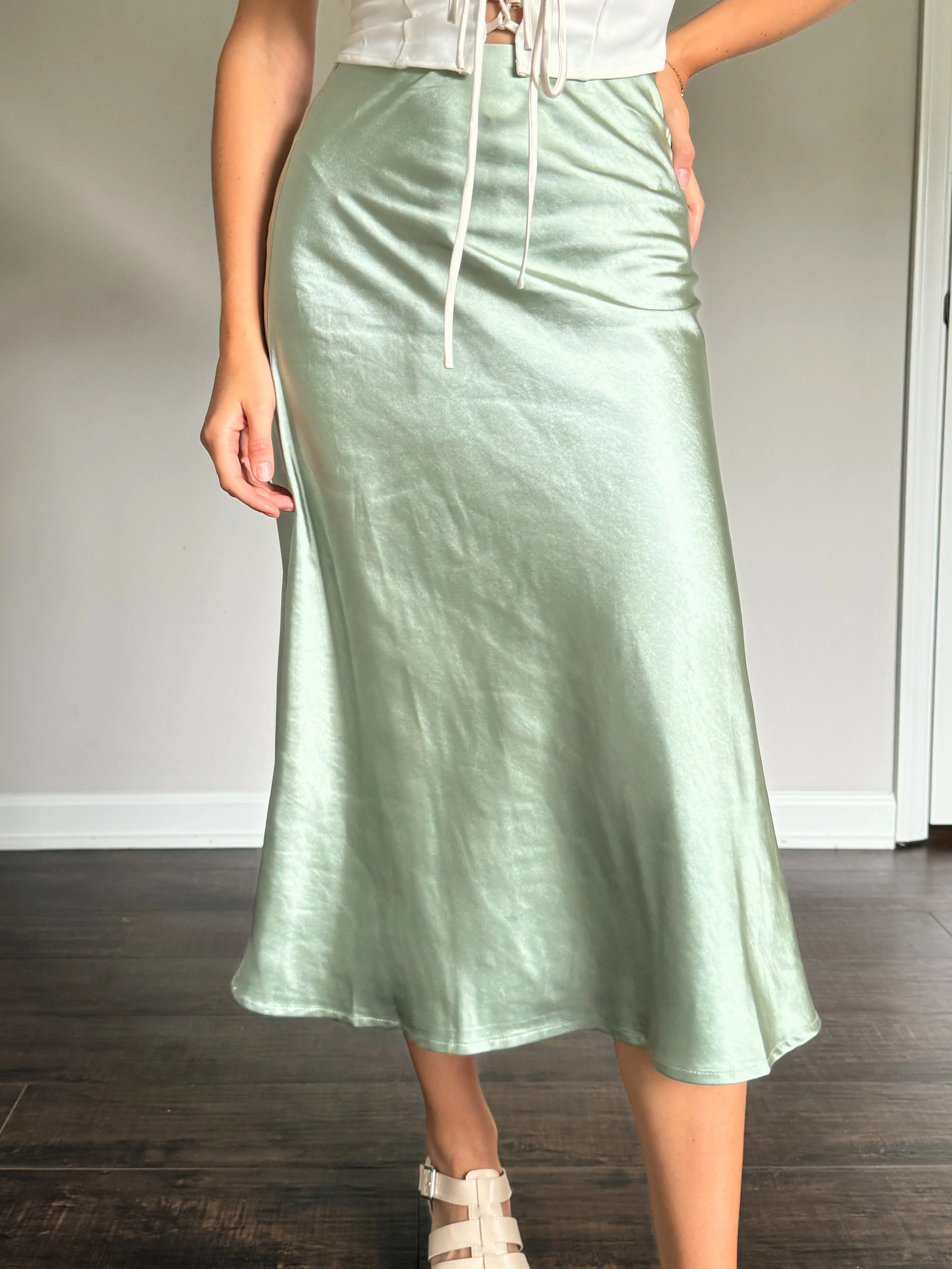 Gelato Satin Skirt