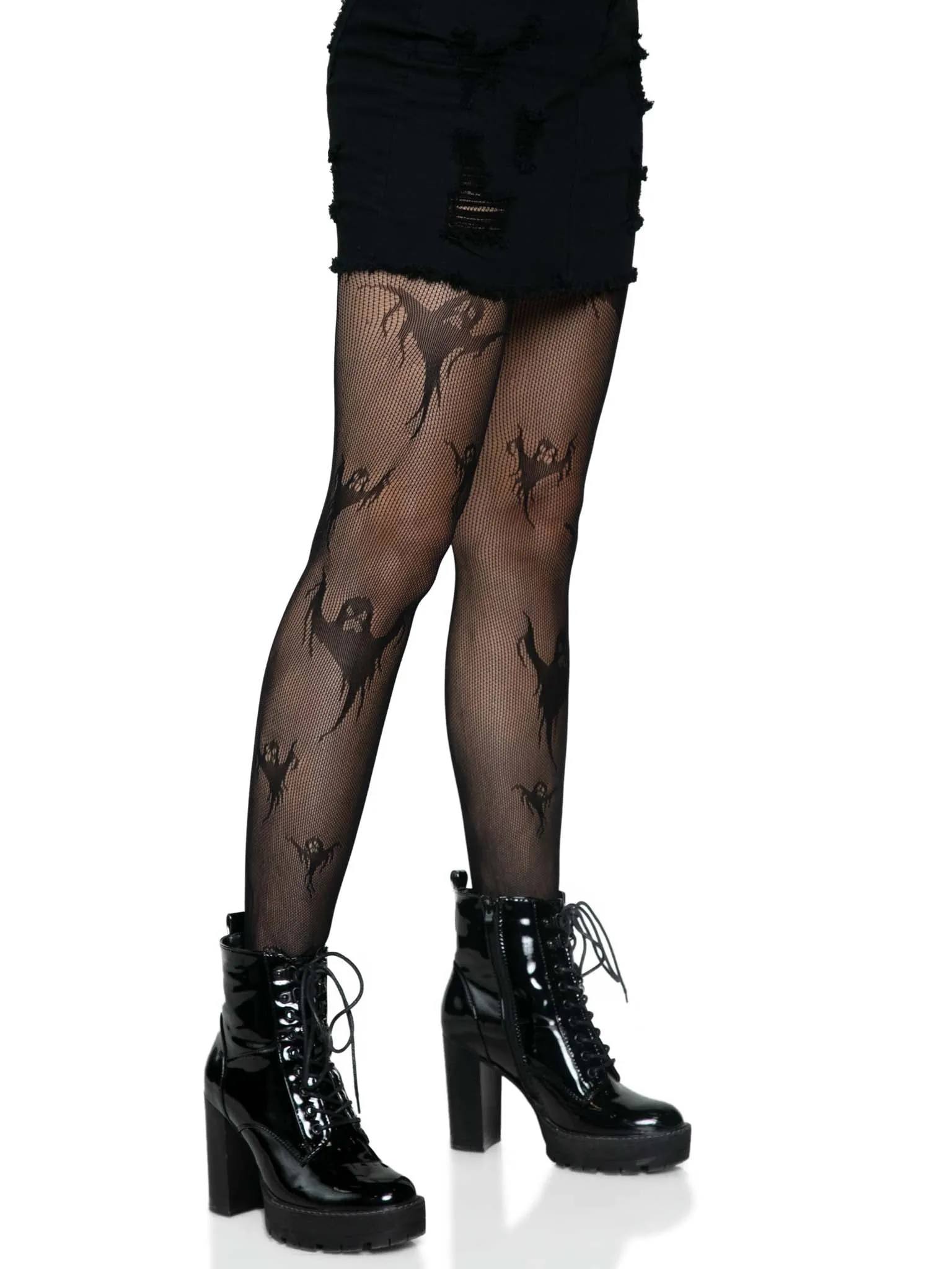 Get Ghosted Fishnet Tights