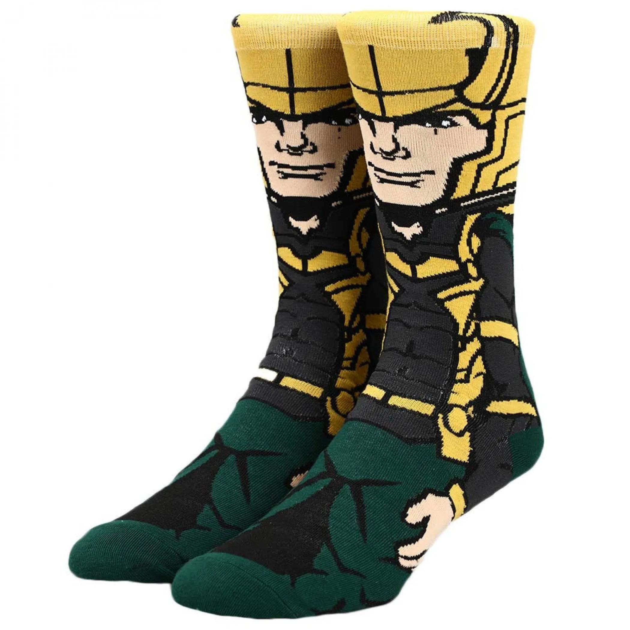 Marvel Loki 360 Character Socks