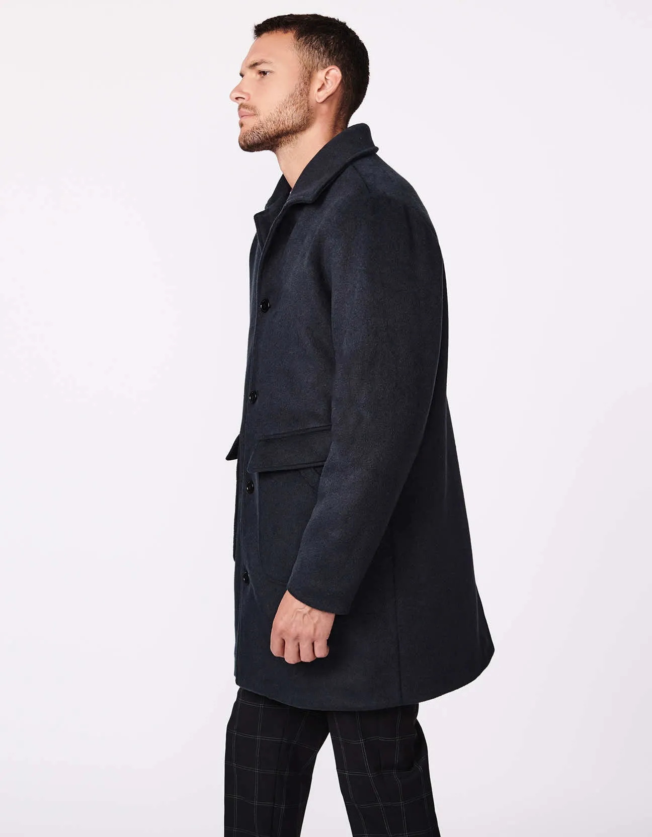 Men's Work-to-Weekend Wool Coat