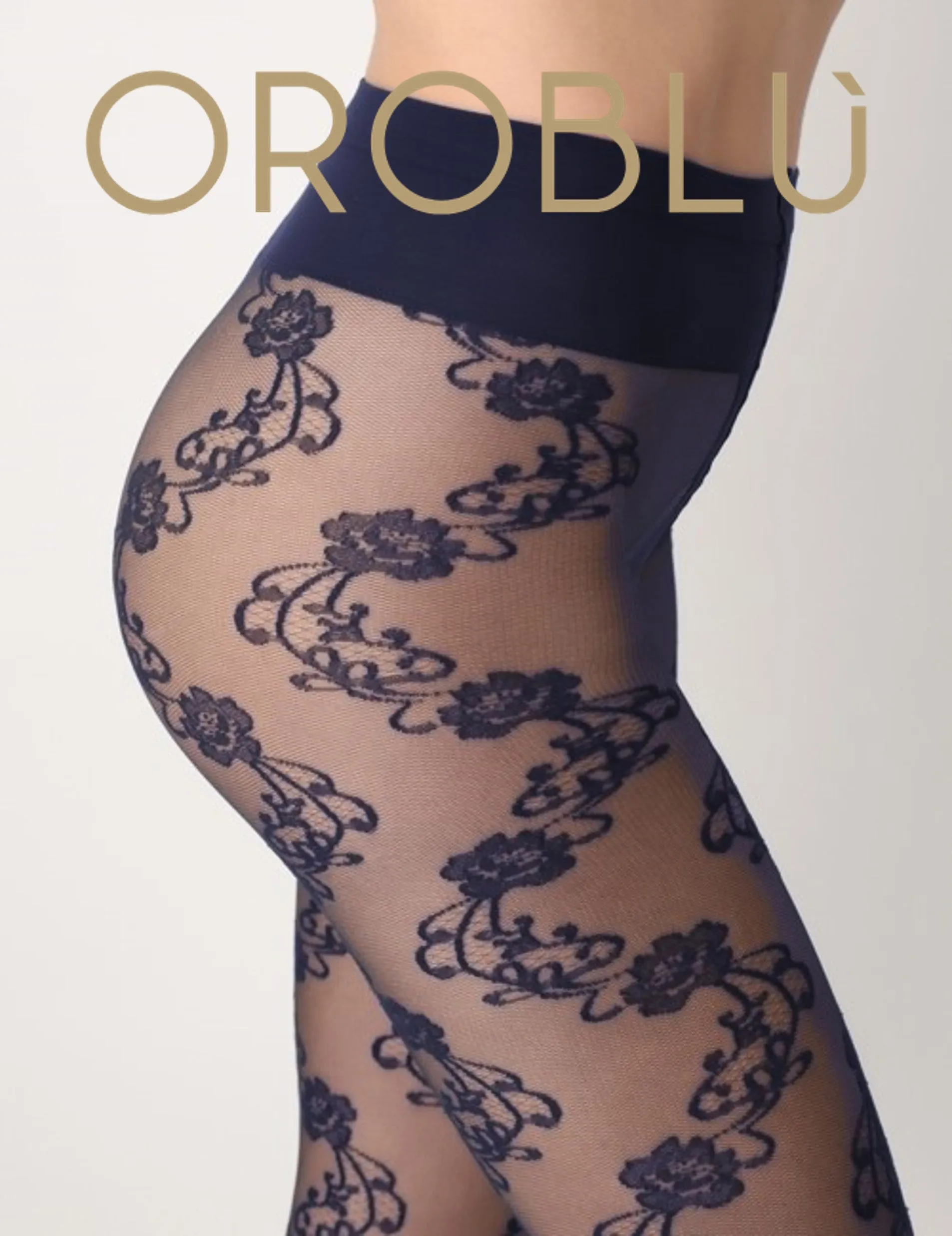 Oroblu Clearance Lovely 15 Denier Tights Blue