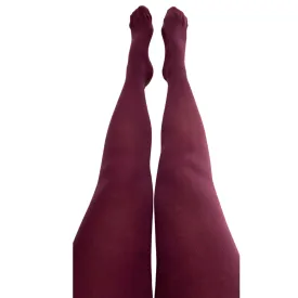 Purple Adult Block Colour Tights