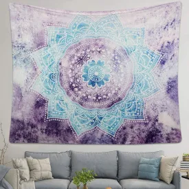 Purple Teal Tapestry