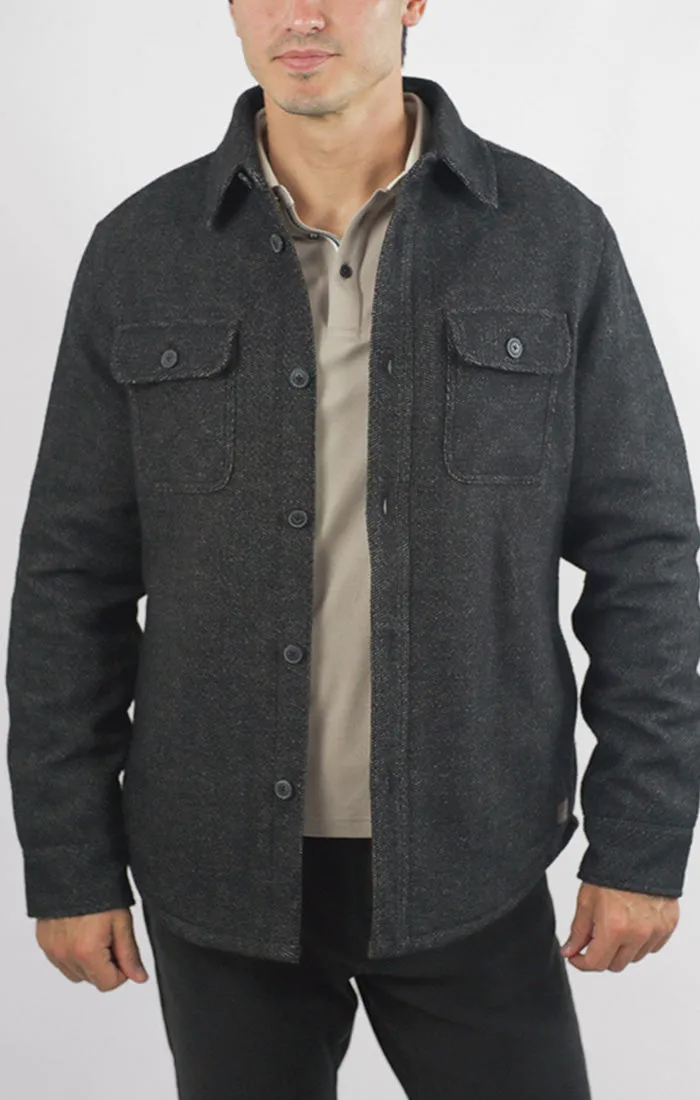 Sherpa Lined Wool Jacket