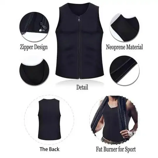 Slimming Sauna Compression Sweat Vest