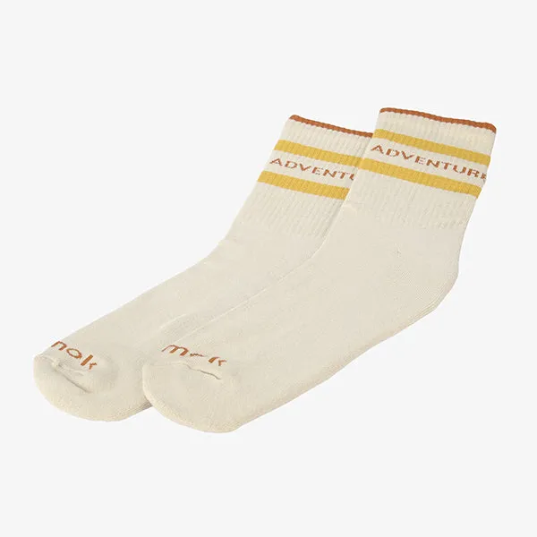 Socks - Khaki & Mustard