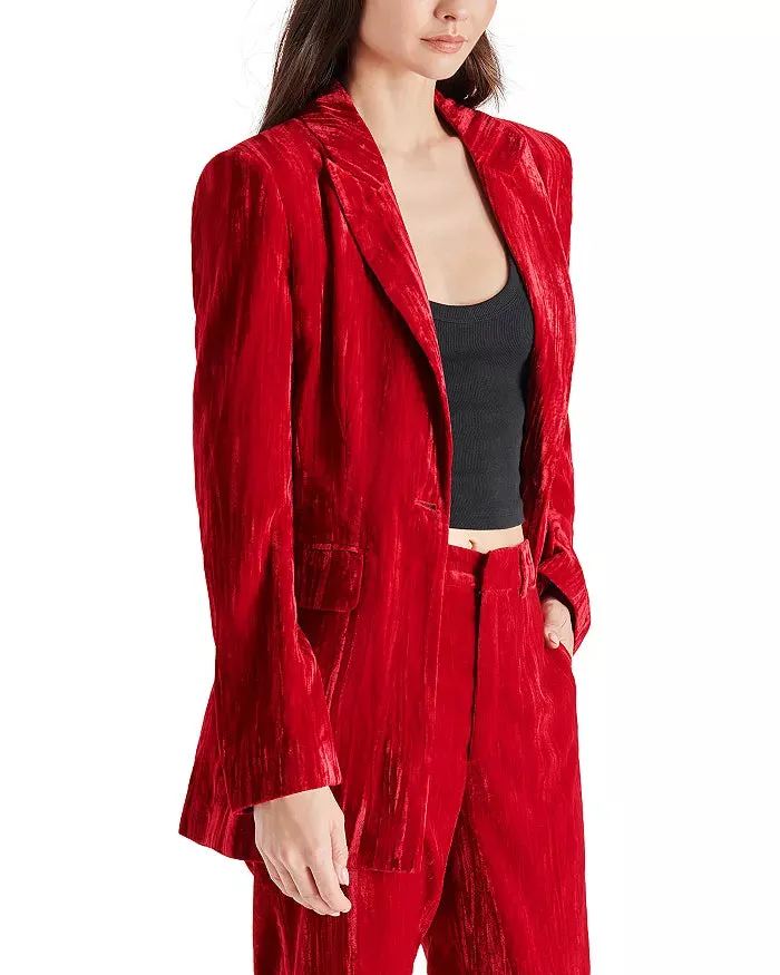 Steve Madden Velvet Imaana Blazer