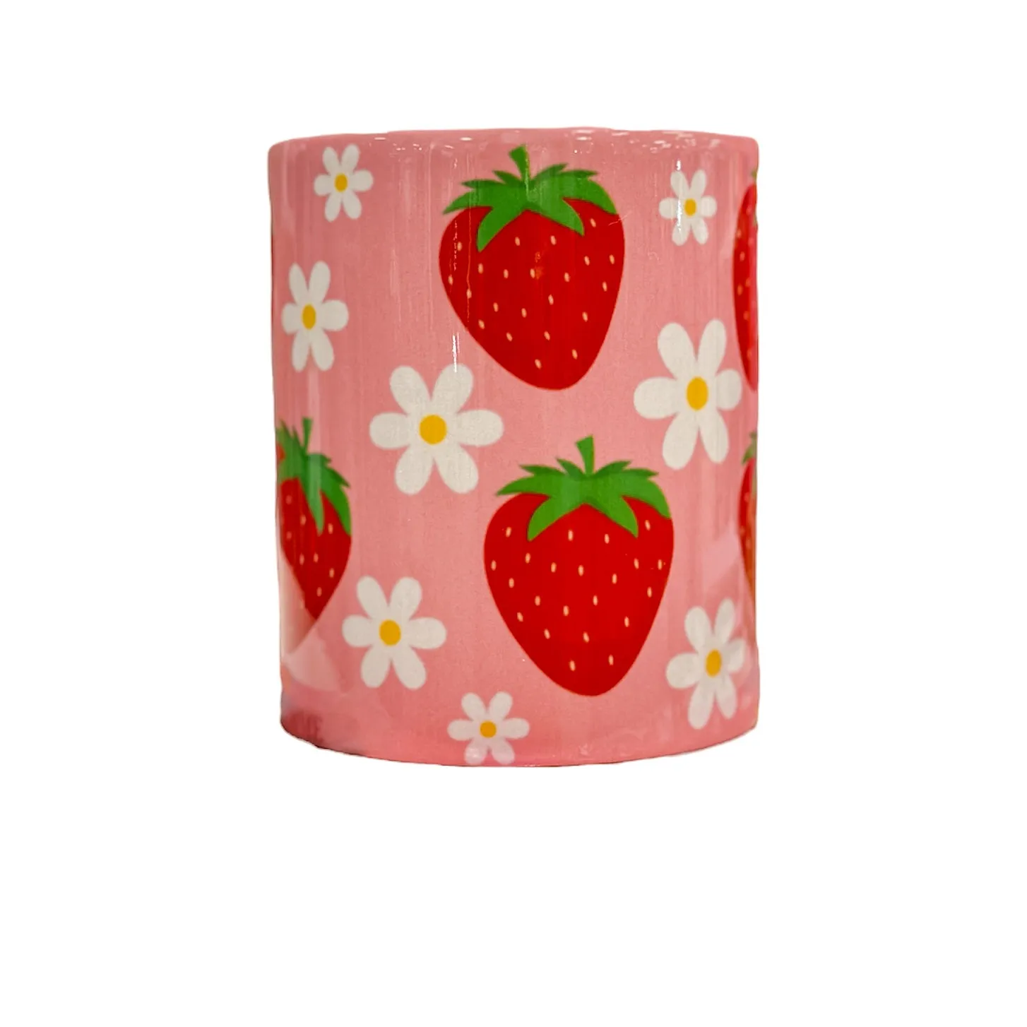 Strawberry Daisy Coffee Mug