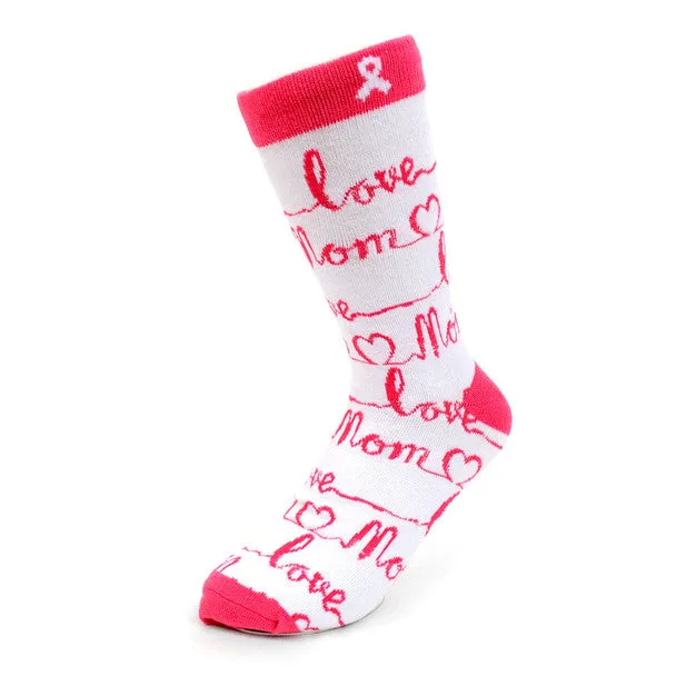 *Women's Love Mom Novelty Socks