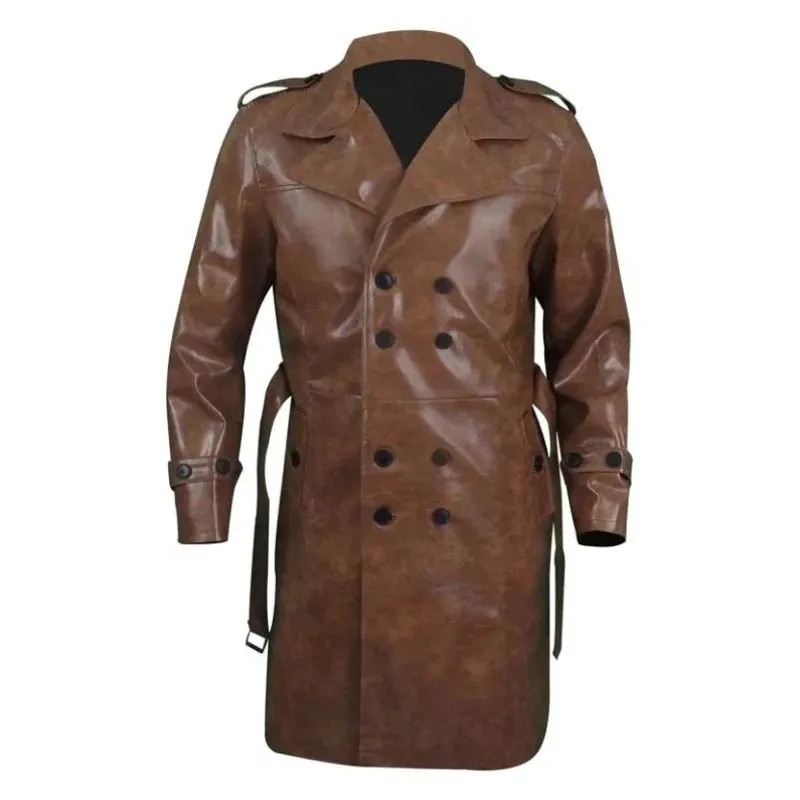 Yellowstone 1883 James Dutton Leather Coat