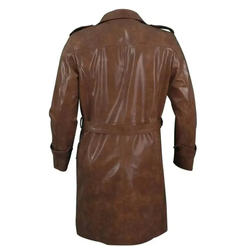 Yellowstone 1883 James Dutton Leather Coat